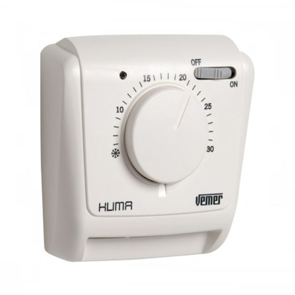 CRONOTERMOSTATO AMBIENTE VEMER KLIMA SI ON/OFF CALDO/FREDDO