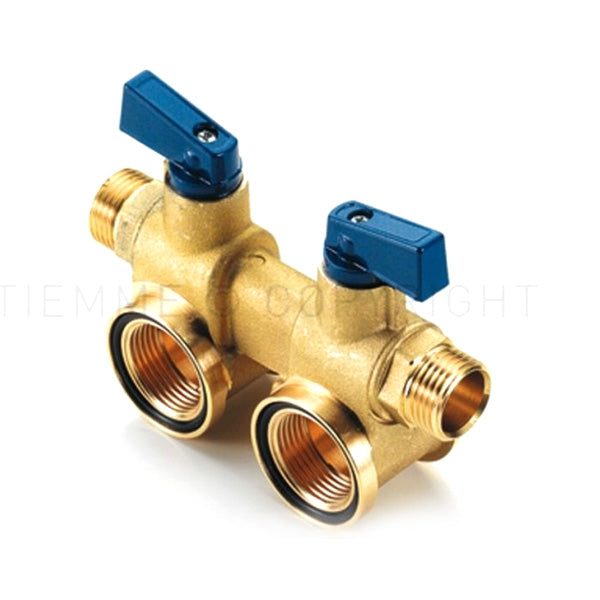 Collettore modulare tiemme totem 2 vie freddo 1/2" x16 1800002