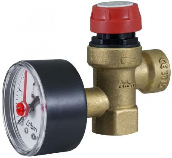 VALVOLA DI SICUREZZA RBM 1/2" 8 BAR