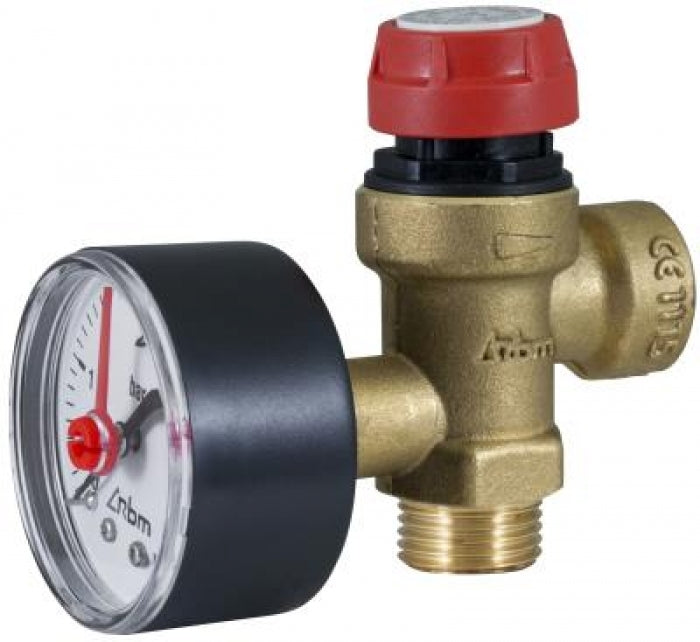 VALVOLA DI SICUREZZA RBM 1/2" 6 BAR