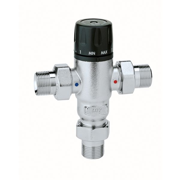 Caleffi miscelatore termostatico anticalcare regolabile 3/4" 521500