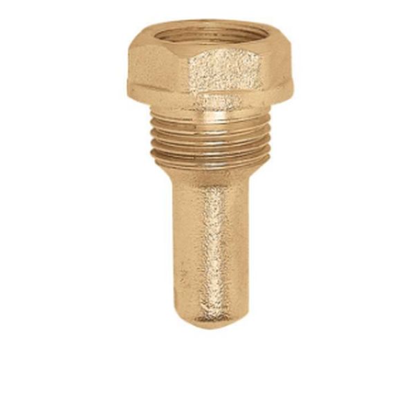 Caleffi pozzetto controllo inail 1/2" l.100 mm 694100