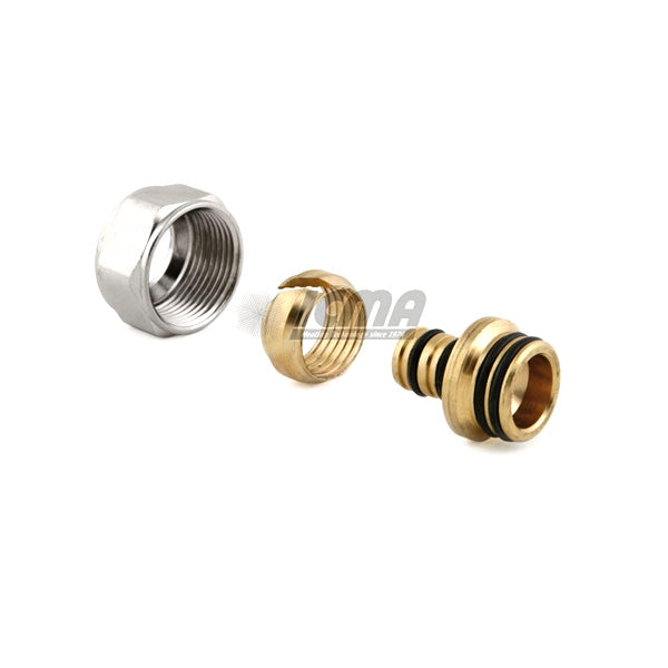 Dado icma per tubo multistrato da 20 3/4"x20 codice 81100bq06