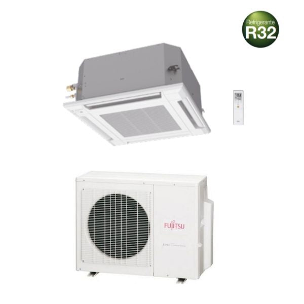 CLIMATIZZATORE FUJITSU CASSETTA 4 VIE SERIE KV ECO 24000 BTU INVERTER R-32