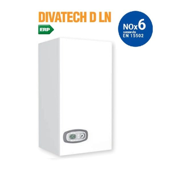 CALDAIA A CAMERA APERTA FERROLI DIVATECH D LN C 24 KW LOW NOX