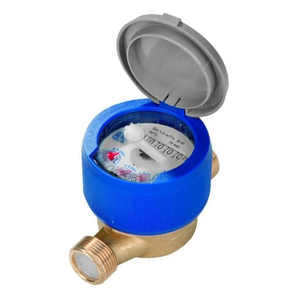 CONTATORE PER ACQUA LETTURA DIRETTA QUADRANTE ASCIUTTO MODELLO USF 1/2"