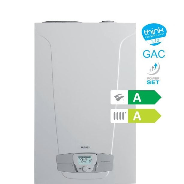 CALDAIA A CONDENSAZIONE BAXI NUVOLA PLATINUM+ 24 Kw CON KIT FUMI OMAGGIO CON ACCUMULO DA 40 LT
