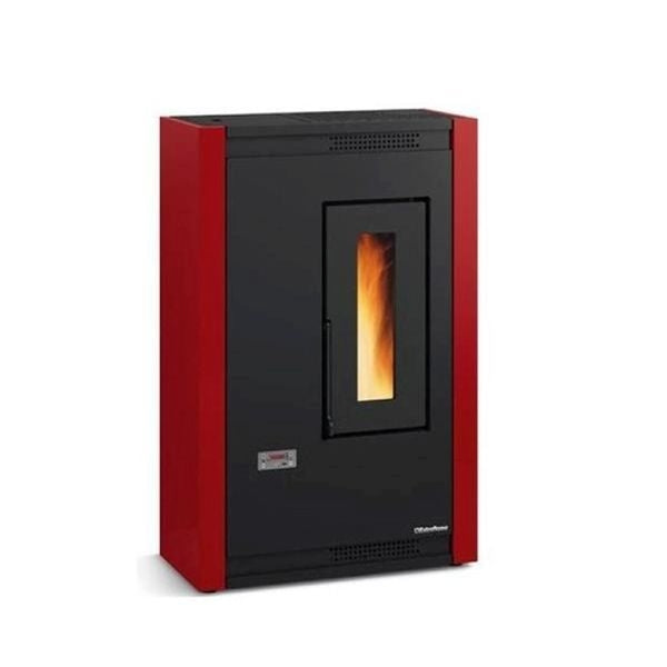 STUFA A PELLET LA NORDICA EXTRAFLAME LUISELLA BORDEAUX 4,8 KW 505396