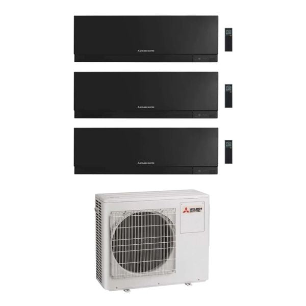 CLIMATIZZATORE MITSUBISHI KIRIGAMINE ZEN TRIAL SPLIT 9000+9000+9000+MXZ-3F54VF R-32 WI-FI