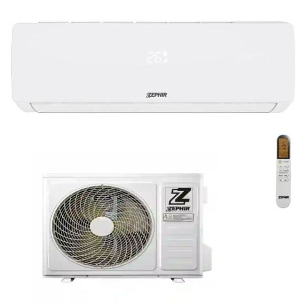 CLIMATIZZATORE ZEPHIR ZPR MONOSPLIT 9000 BTU INVERTER R32 ZPR9000MY24