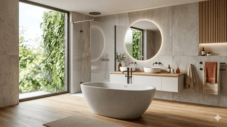 “Vuoi un bagno moderno nel 2026? In questa guida trovi idee e tendenze per arredo bagno, sanitari sospesi, mobili, rubinetteria e termoarredi, con consigli pratici per ristrutturare e scegliere i prodotti giusti per la tua casa.”