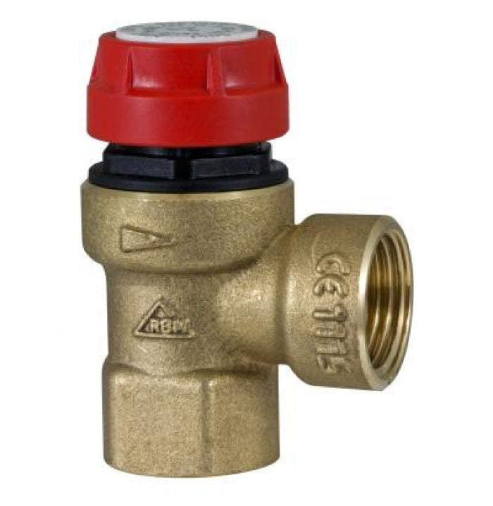 VALVOLA DI SICUREZZA RBM F/F 1/2" 8 BAR