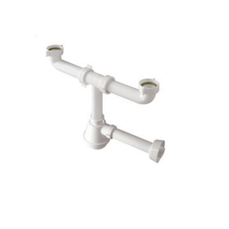 Sifone Bonomini per Lavello magnum 2 vie 1"1/2 senza piletta codice 1320CP40BO