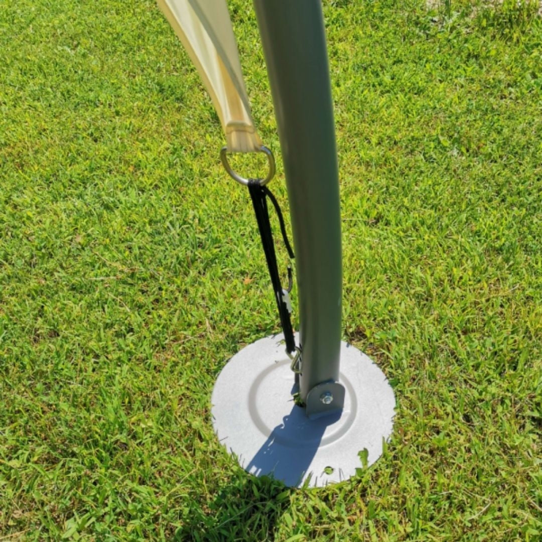 GAZEBO IN ACCIAIO DA GIARDINO O DA ESTERNO CON FORMA OVALE IGLOO