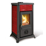 STUFA A LEGNA CERAMICA LA NORDICA GEMMA 6 KW