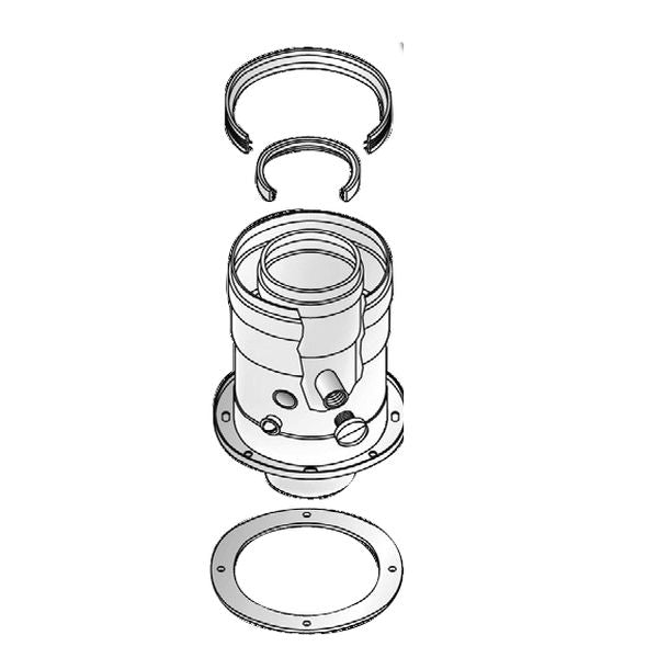 TECNOGAS TRONCHETTO PARTENZA VERTICALE 60/100