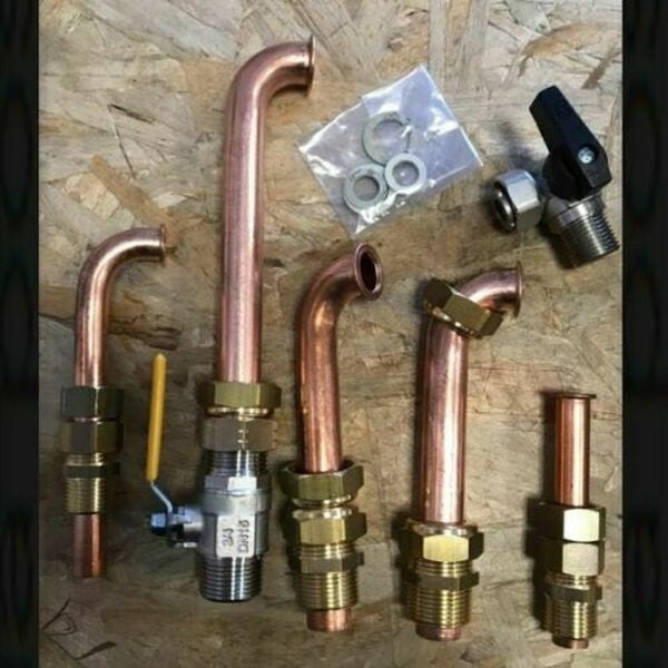 KIT RACCORDI INSTALLAZIONE PER CALDAIA BAXI 7106980