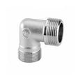 RACCORDO GOMITO DOPPIO MASCHIO ARTECLIMA CURVO IN OTTONE 1/2" CODICE AC81512