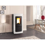 STUFA A PELLET LA NORDICA EXTRAFLAME DIADEMA 28,4 KW ACS IDRO