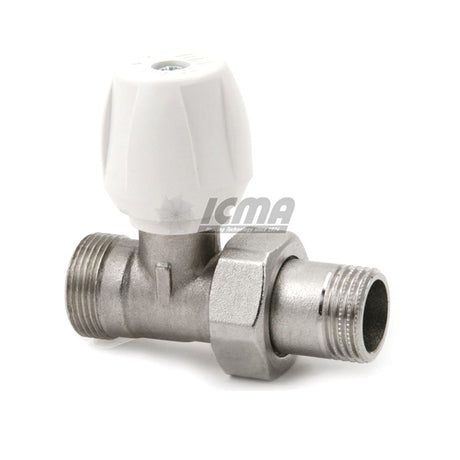 Icma valvola diritta a semplice regolaggio 1/2" m24 codice 82814ad06