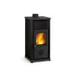 STUFA A LEGNA LA NORDICA EXTRAFLAME MOD.TEA 6,6 KW ANTRACITE O BIANCA