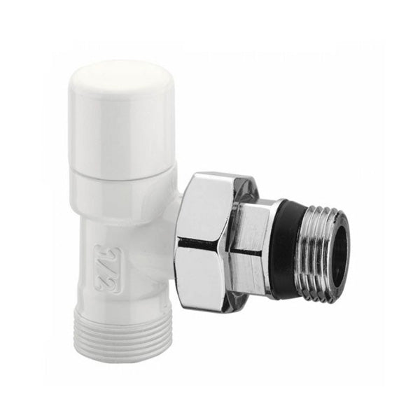 DETENTORE 1/2" ARTECLIMA A SQUADRO BIANCO CODICE AC11012BB