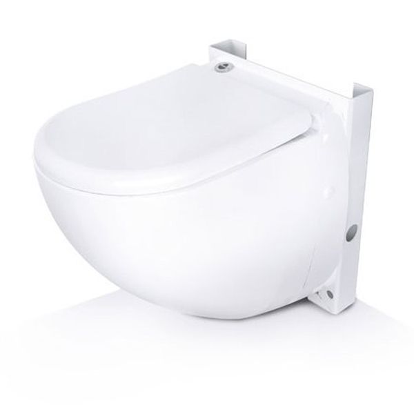 Wc sospeso con trituratore incorporato Sfa Sanitrit Sanicompact Comfort silence