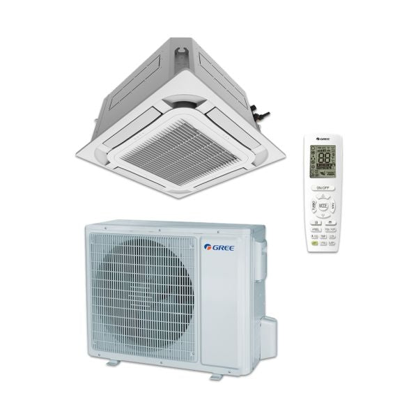 CLIMATIZZATORE GREE CASSETTA A 8 VIE MONO 30000 BTU INVERTER R-32 GUD85T1/A-S
