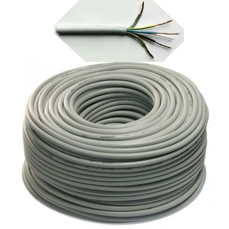 CAVO ELETTRICO 5X1.5 mm MT.100