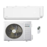 CLIMATIZZATORE DAITSU SERIE ARTIC PRO DUALSPLIT 9000+9000+DOSM-18KDT-3 INVERTER R-32 WI-FI