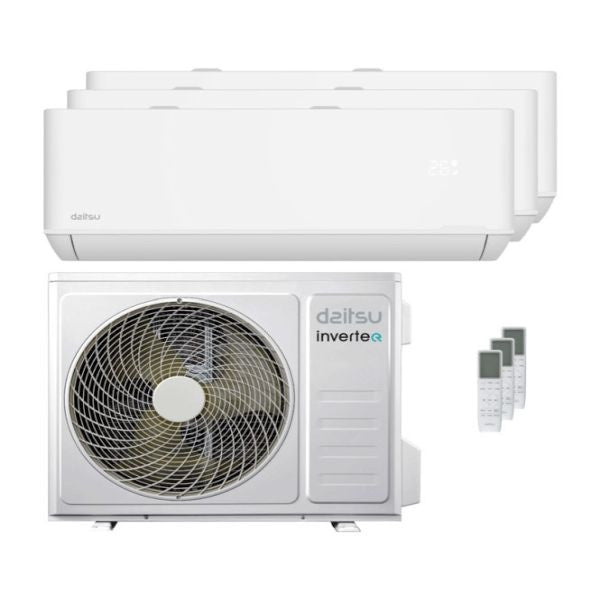 CLIMATIZZATORE DAITSU SERIE ARTIC PRO TRIALSPLIT 9000+12000+12000+DOSM-27KDT-3 INVERTER R-32 WI-FI