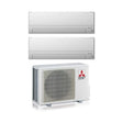 CLIMATIZZATORE MITSUBISHI ELECTRIC SERIE BT DUALSPLIT 12000+12000+MXZ-2F53VF INVERTER R-32 WI-FI