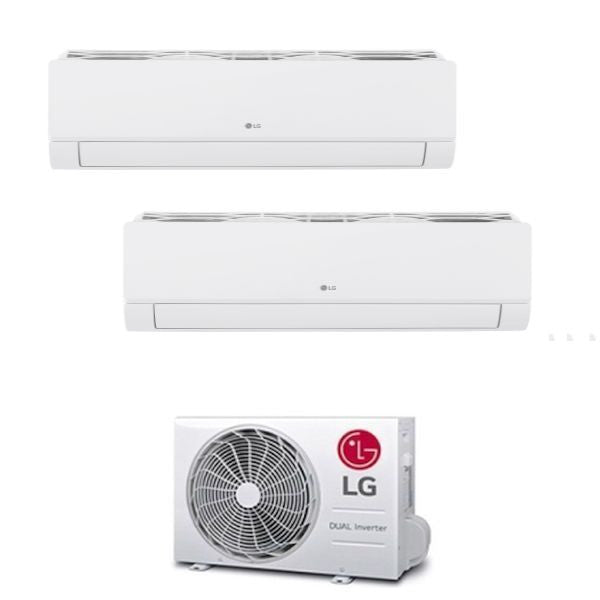 LG DUALCOOL LIBERO SMART DUALSPLIT AIR CONDITIONER 9000+12000+MU2R15 R-32 WI-FI