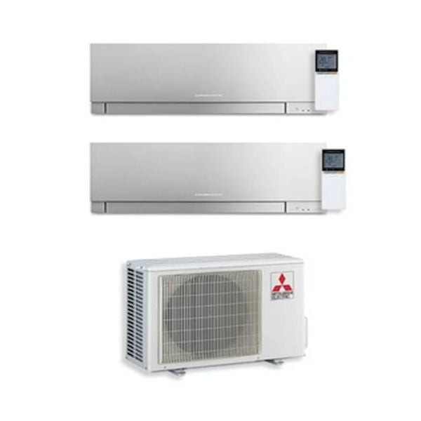 CLIMATIZZATORE MITSUBISHI KIRIGAMINE ZEN DUAL SPLIT 9000+18000+MXZ-2F53VF R-32 WI-FI