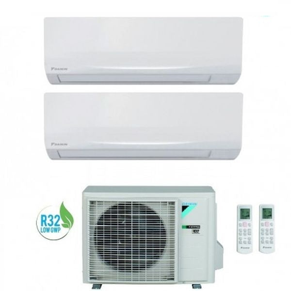 CLIMATIZZATORE DAIKIN SIESTA DUAL SPLIT 9000+12000+2AMXF40A INVERTER R-32 A++ WI-FI