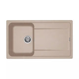 LAVELLO DA INCASSO ELLECI 1 VASCA CON GOCCIOLATOIO MODELLO LIFE 400