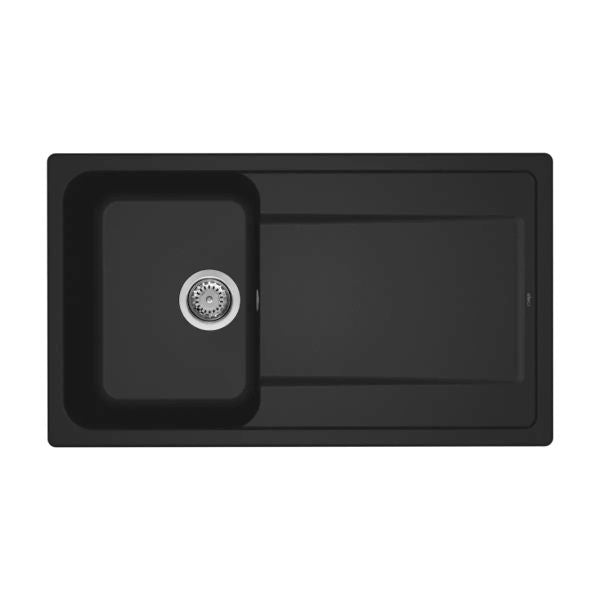 LAVELLO DA INCASSO ELLECI 1 VASCA CON GOCCIOLATOIO MODELLO LIFE 400