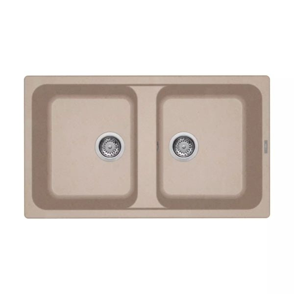 LAVELLO DA INCASSO ELLECI 2 VASCHE MODELLO LIFE 450