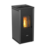STUFA A PELLET VENTILATA 8.3 KW EVO92 5.0 GRIGIO o BORDEAUX