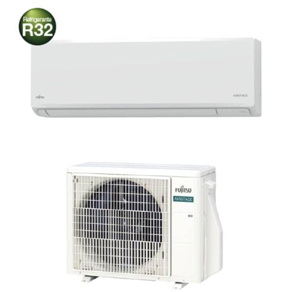 CLIMATIZZATORE FUJITSU KN MONOSPLIT 9000 BTU INVERTER R-32 WI-FI ASEH09KNCA