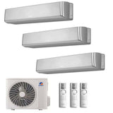 CLIMATIZZATORE GREE AIRY TRIALSPLIT 9000+9000+9000+GWHD(21)NK6OO INVERTER R-32 WI-FI