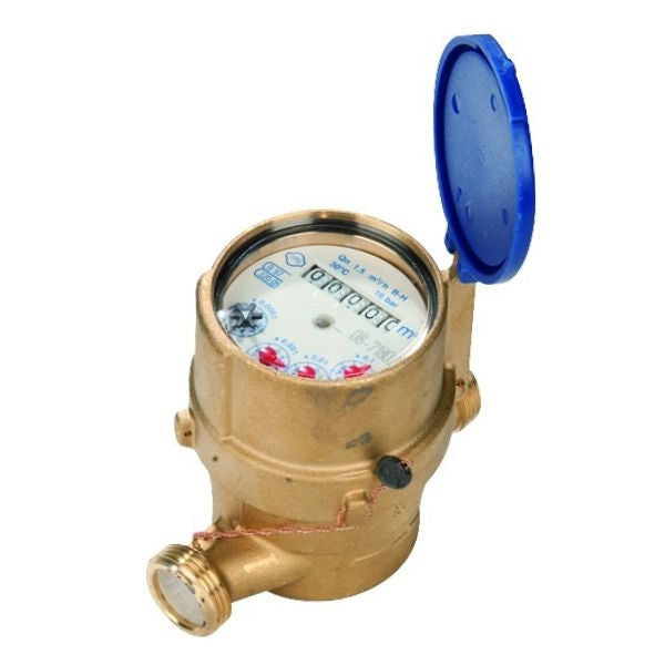 CONTATORE PER ACQUA LETTURA DIRETTA QUADRANTE ASCIUTTO MODELLO DARF 3/4"