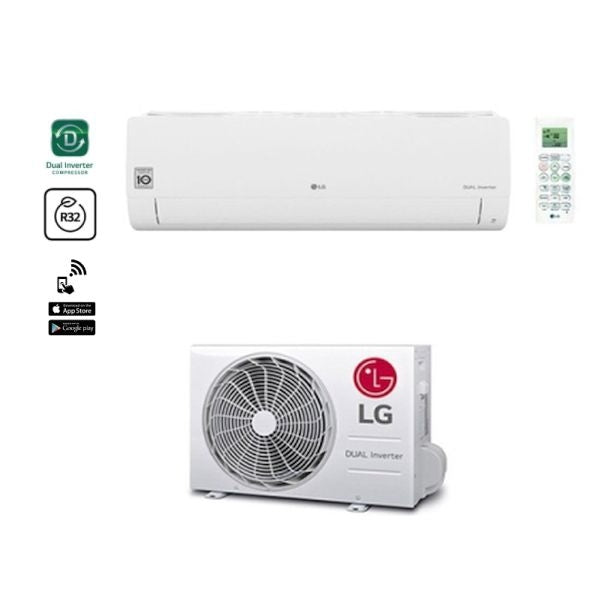 CLIMATIZZATORE LG LIBERO SMART MONOSPLIT 12000 BTU R-32 WI-FI S12EC