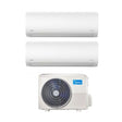 CLIMATIZZATORE MIDEA EXTREME PRO DUALSPLIT 9000+9000+M2OD-18HFN8-Q INVERTER R-32 WI-FI