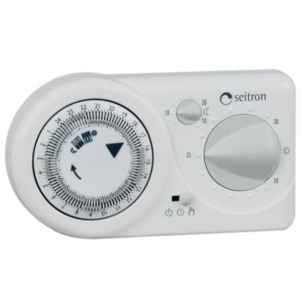 CRONOTERMOSTATO SEITRON ELETTRONICO GIORNALIERO TEMPORA