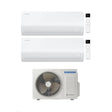 CLIMATIZZATORE SAMSUNG CEBU S2 DUALSPLIT 7000+7000+AJ040TXJ2KG INVERTER R-32 WI-FI