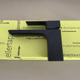 MONOCOMANDO PER LAVABO KELLER TAPS SQUARE SQ20NO NERO OPACO