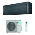CLIMATIZZATORE DAIKIN STYLISH NEW REAL BLACKWOOD MONOSPLIT 9000 BTU R-32 FTXA25BT