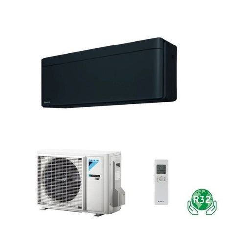 CLIMATIZZATORE DAIKIN STYLISH TOTAL BLACK MONOSPLIT 9000 BTU FTXA25CB R-32