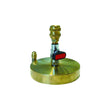 Tecnogas supporto in ottone 1/4 per bombole da 1 kg di gas refrigerante